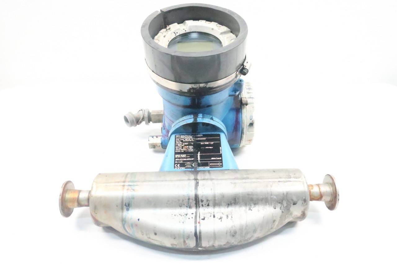 Endress Hauser 83f08 Aftsaarabaaa Promass 83f Mass Flow Meter 1in